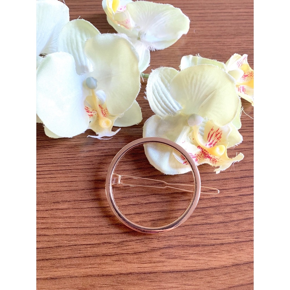 NEW! CIRCLE HAIR CLIP